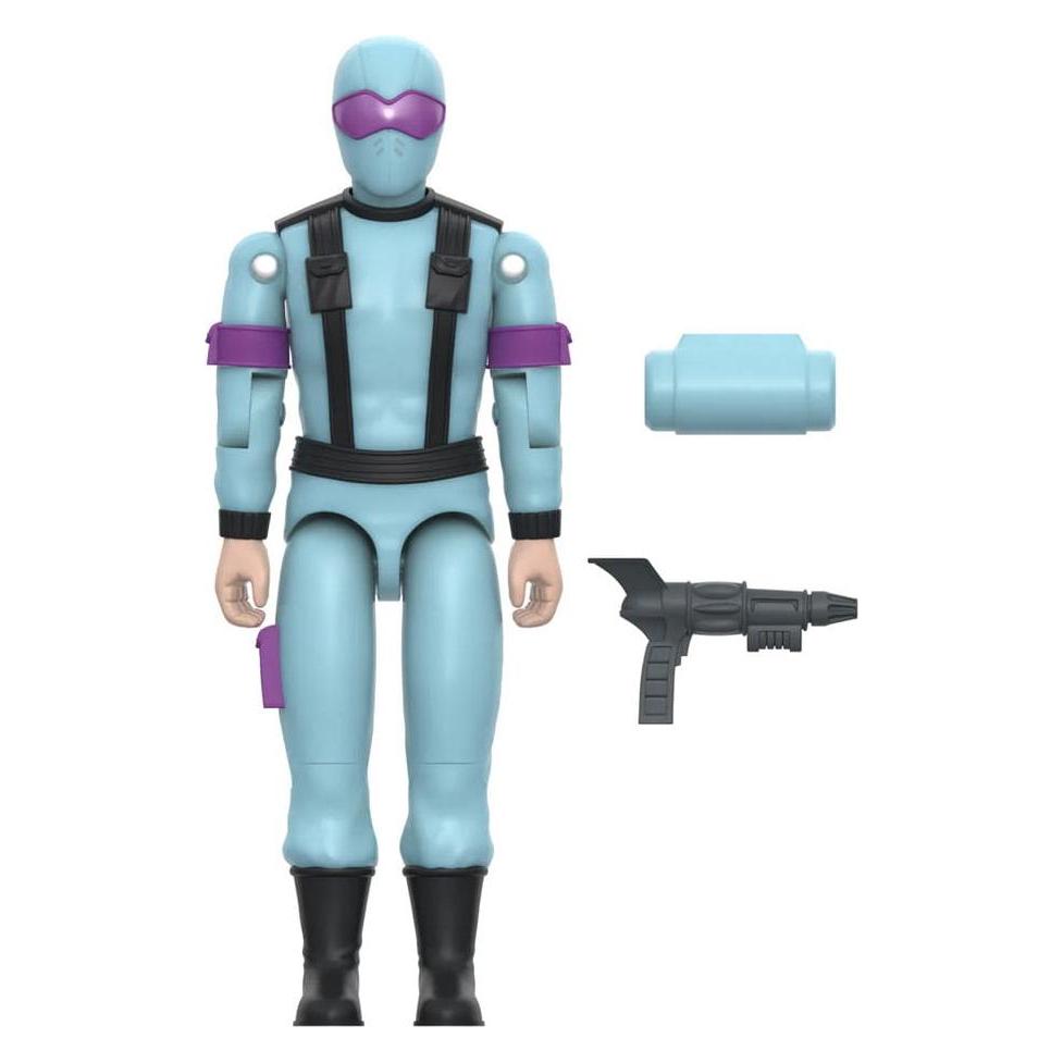 Super7 GI Joe ReAction+ Actionfigur Wave 06 Snake Eyes (Red Glow, Crystal Poison) 10 cm (SUP7-OR-GIJO-10248)