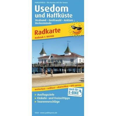 Publicpress Radkarte Usedom und Haffküste 1:100.000, Sonstige von , KOMPASS Freytag & Berndt, 978-3-7473-0160-9
