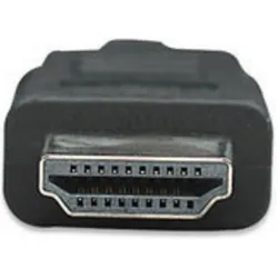 Manhattan HDMI (Typ A) — HDMI (Typ A) (15 m), Videokabel, Schwarz