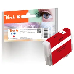 Peach Tintenpatrone rot kompatibel zu Epson T3247R, C13T32474010