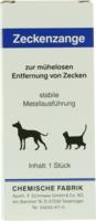 ZECKENZANGE aus Metall 1 St