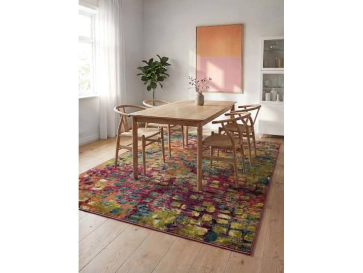 benuta Nest Vintage Teppich Casa - Mehrfarbig 240x340 cm - Teppich für Wohnzimmer, Schlafzimmer und Flur - Pflegeleicht - Fußbodenheizung Geeignet
