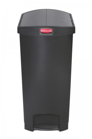 Rubbermaid 1883616, 90 l, Rechteckig, Harz, Schwarz, Terrasse, Kunststoff