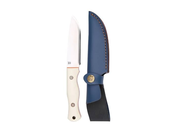 Taschenmesser ØYO Svalbard , weiss (weiß), L:22cm, Stahl, Outdoormesser, Taschenmesser
