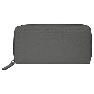 Geldbörse BRUNO BANANI "BRUNO BANANI Damen echt Leder", Damen, grau, Leder, Kleinlederwaren, echt Leder