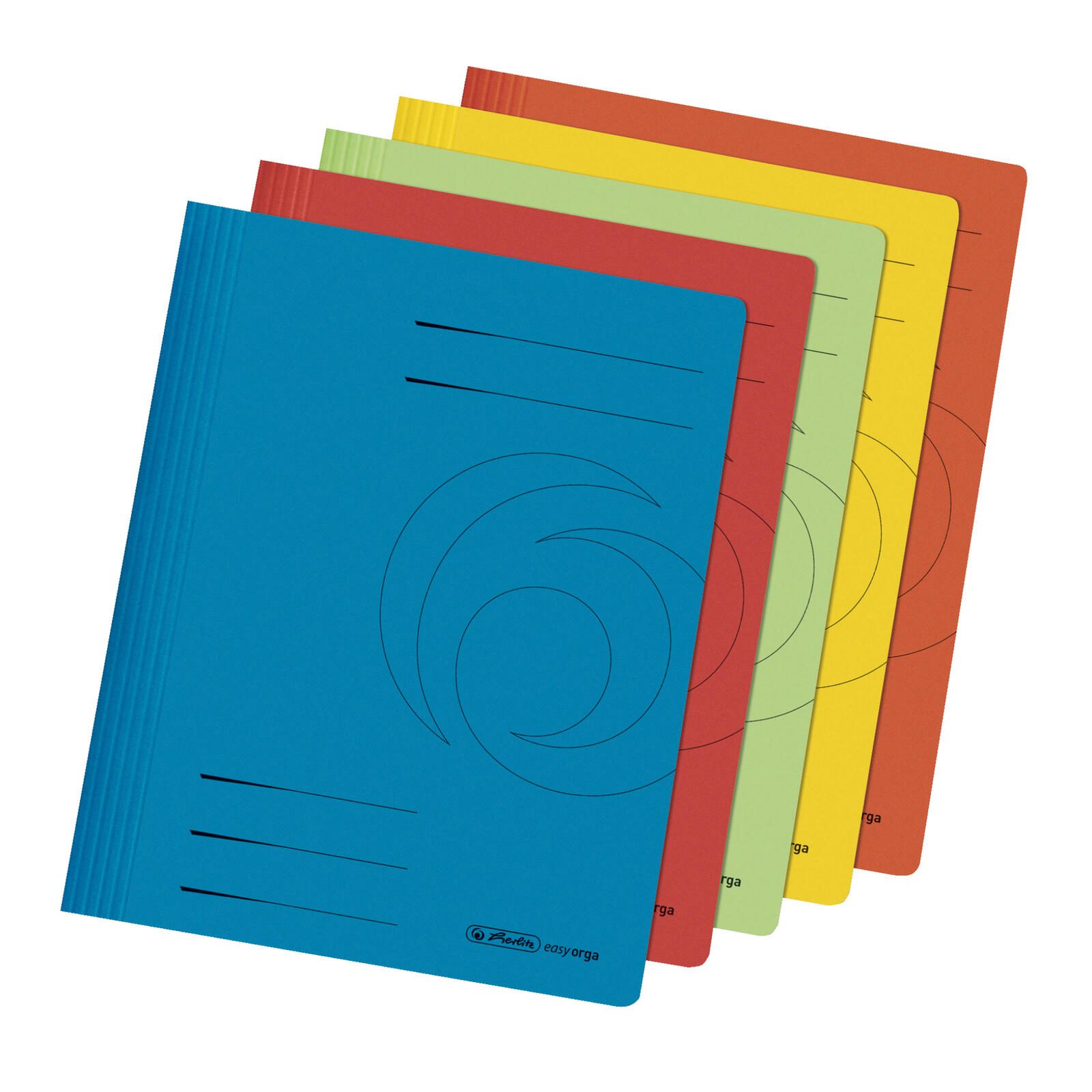 herlitz Schnellhefter DIN A4 Karton farbsortiert 300003001