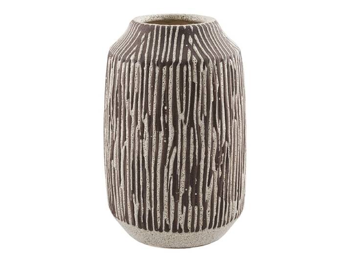 Vase 18x18x28.5cm rotbraun