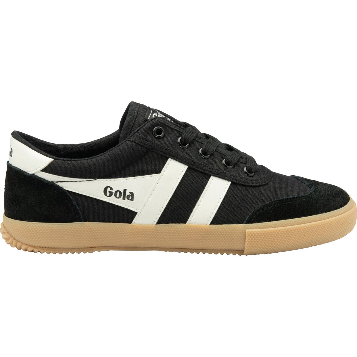 Gola Badminton Sneaker Women black/off white/gum (BX) 37 CLA548-BX-37-blackoffwhitegum