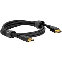 Club 3D DisplayPort – DisplayPort (2 m), Videokabel, Schwarz