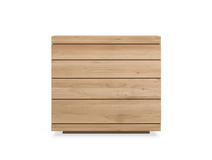 ETHNICRAFT commode BURGER (Naturel - chêne)
