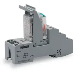 Wago 858-324 Relaismodul,Eingangsnennspannung DC 24 V,2 Wechsler 858324  - 5 Stück