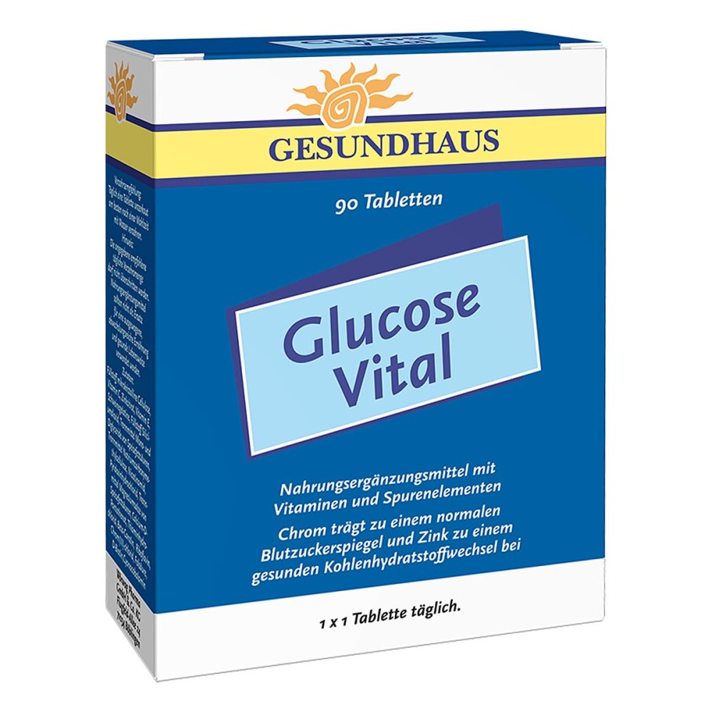 Wörwag Pharma GmbH & Co. KG Gesundhaus Glucose Vital Tabletten 10797554