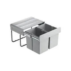 Pyramis Einbau-Abfallsammler SHORT 2-fach 038002801