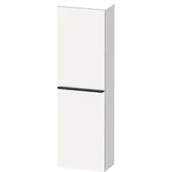 Duravit D-Neo Halbhochschrank DE011801818 40x24x132cm, 1 Türe, 4 Glasfachböden, Weiß Matt