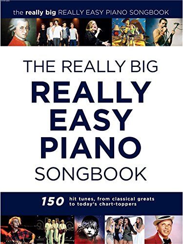 The Really Big Really Easy Piano Songbook: Klavierpartitur, Songbook für Klavier - Preis vom 09.10.2026 07:28:09 h