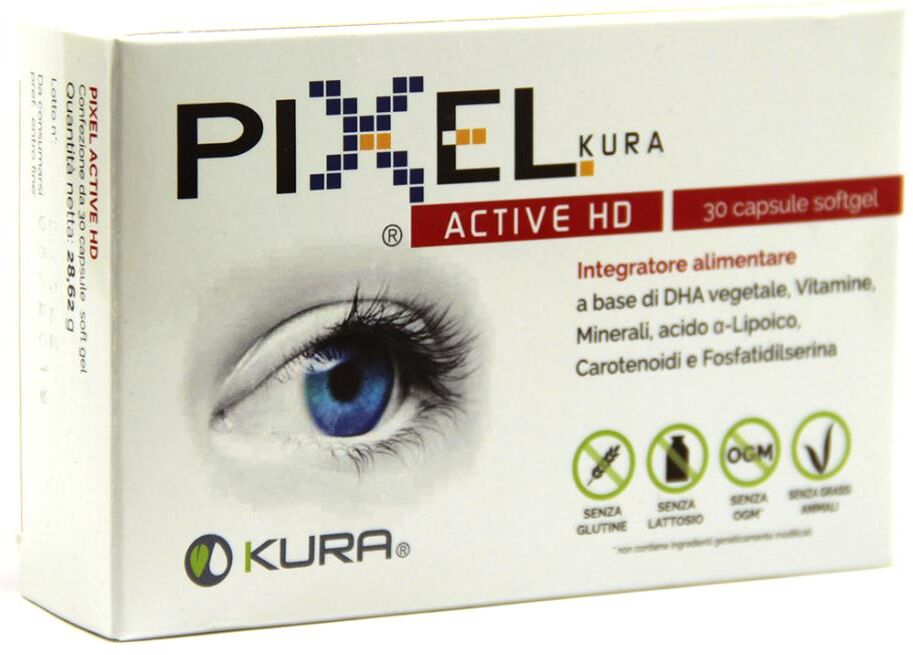 KURA Srl Pixel Active HD, 30 Capsule