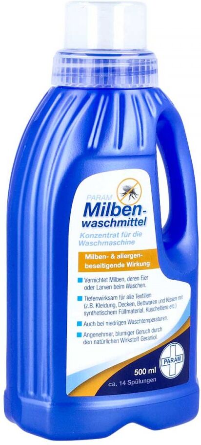 Param GmbH Milben Waschmittel Konzentrat für die Waschmaschine