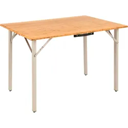 Outwell Kamloops Bambus Falttisch 100 x 72 cm, Mitte faltbar