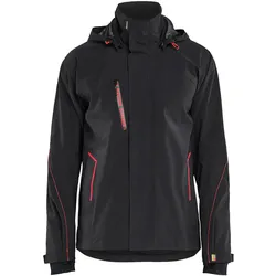 Softshelljacke "4483" - M - schwarz/rot