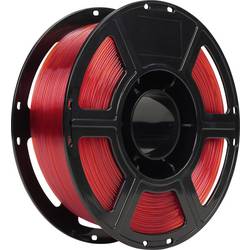 Renkforce RF-7552266 Filament PETG hitzebeständig, flexibel, Steinähnliche Optik 1.75 mm 1 kg Rot, Transparent 1 St.