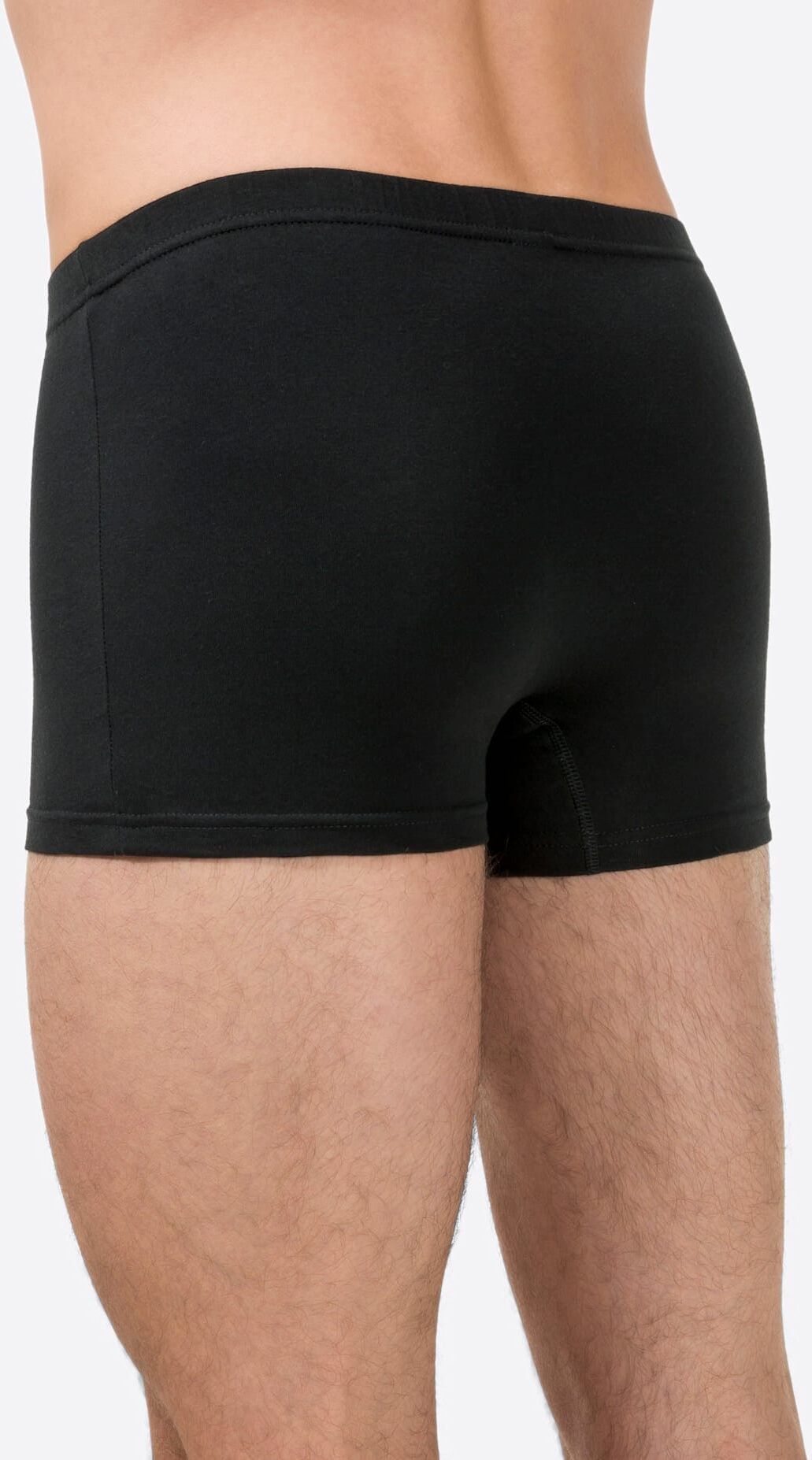 Panty BUGATTI, Herren, Gr. 5, 3 Stk., schwarz (3 stück schwarz), 95% Baumwolle, 5% Elasthan, Unterhosen Panty 3 stück schwarz 5, 3 Stk.
