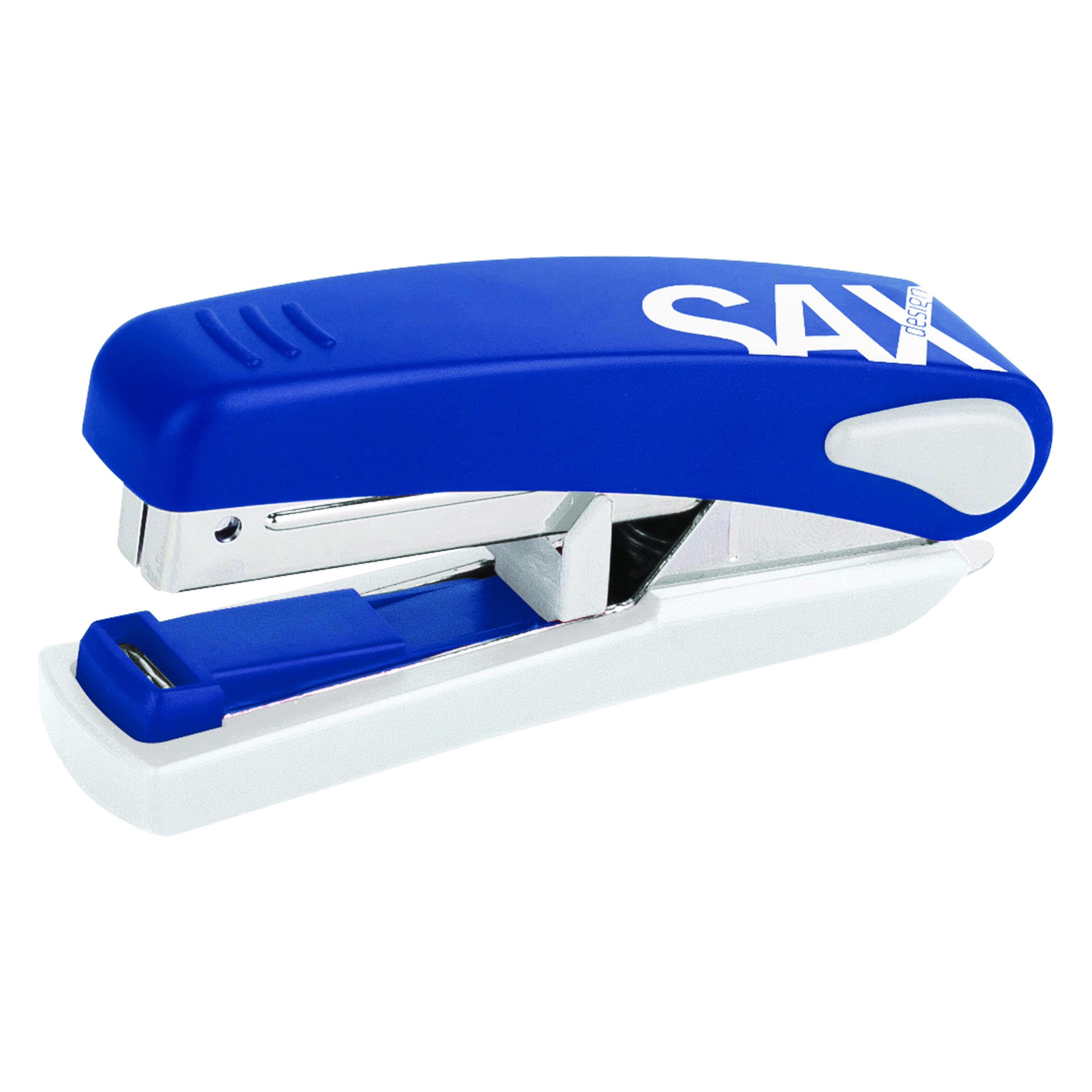SAX design Heftgerät 519 blau (20 Blätter) (0-519-14)