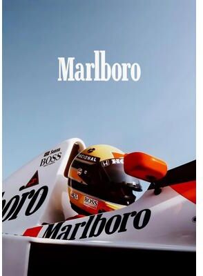 Uplifted Finds Vintage F1 Monaco Grand Prix Posters   Max Verstappen Racing Canvas Art 8 20 X 30 Cm Unframed