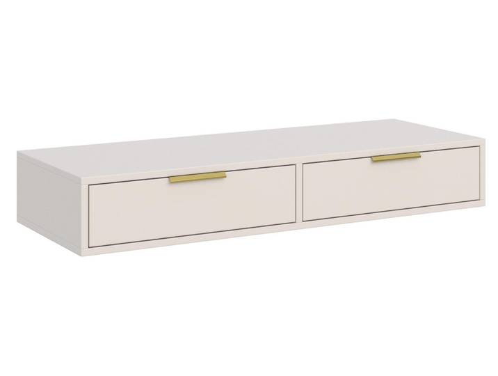 Selsey Vena - Coiffeuse à 2 tiroirs\, cachemire\, 110 cm