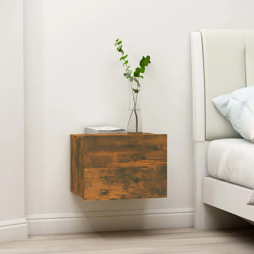 Zipcode Design Aumiller 40cm W Manufactured Wood Bedside Table Oak 30cm H X 40cm W X 30cm D