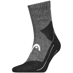 Head, Unisex, Sportsocken, Hiking Warm Wandersocken (43 - 46), Grau
