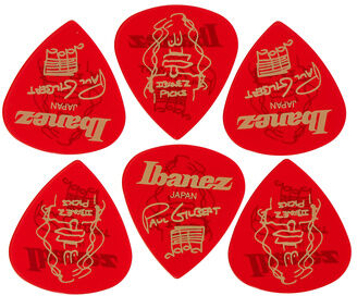 Ibanez Paul Gilbert Pick Set CA - 6P Rot