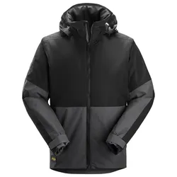 Wärmeisolierte Arbeitsjacke "1104" - M - stahlgrau