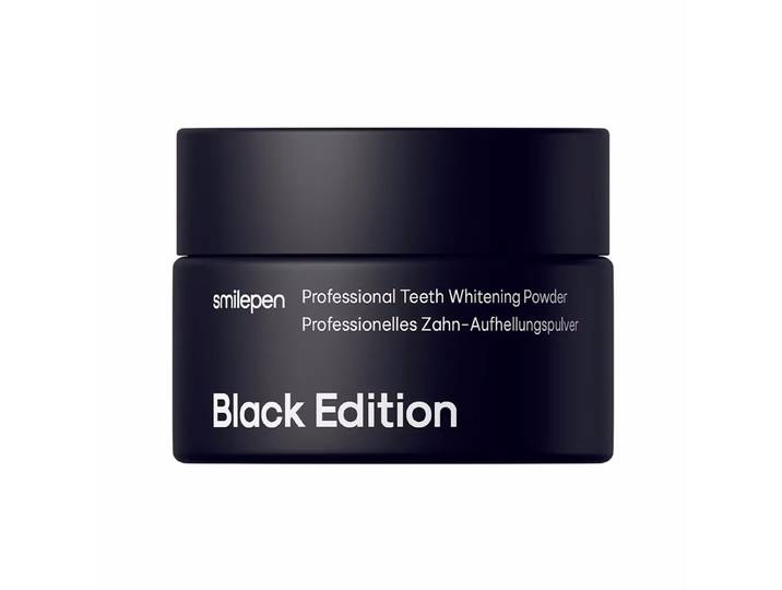 Smilepen Black Edition 20 g Zahnbleiche Pulver – Ersatzbürste/Zahnpflege Zubehör