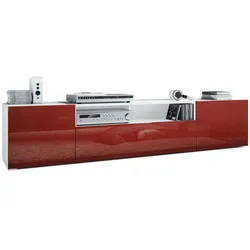LOWBOARD Mogan Fronten in Bordeaux Hochglanz