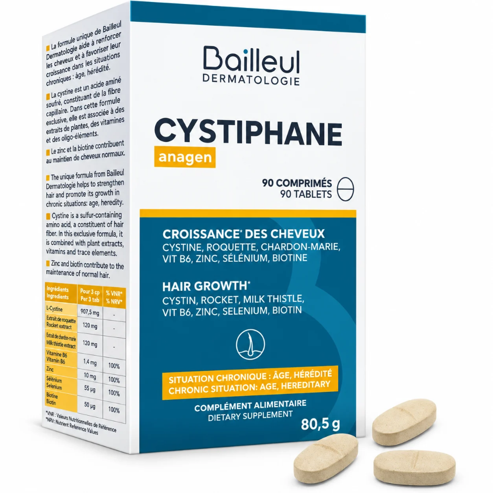 Cystiphane Anagen Food Supplement for Hair Growth 90&nbsp;pills