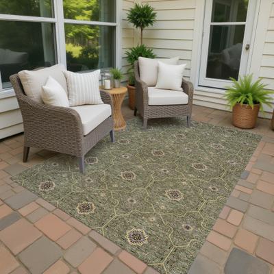 Addison Rugs Machine Washable Indoor/ Outdoor Traditional Mika Chantille Rug