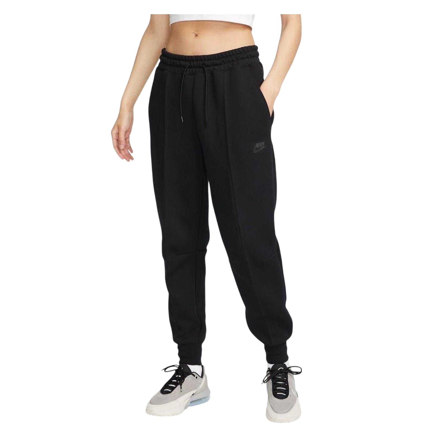 Nike Dames/Dames Sportswear Tech Fleece Joggers (Zwart)