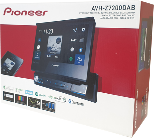 Pioneer AVH-Z7200DAB inkl. DAB Antenne inkl. Kamera ND-BC8