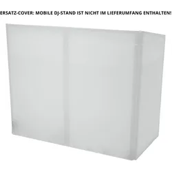 Omnitronic Wechselcover für Mobile DJ Stand weiss, DJ Möbel, Weiss
