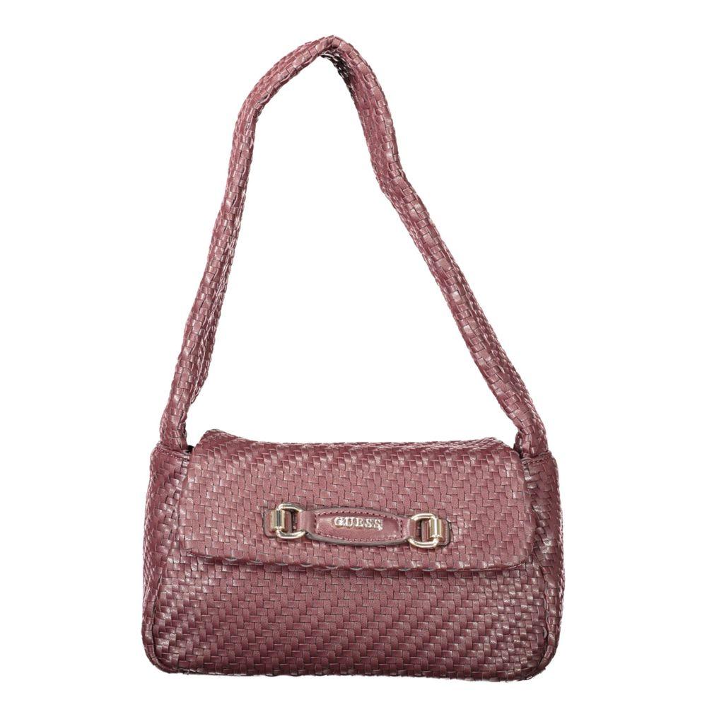 Braune Polyethylen-Handtasche
