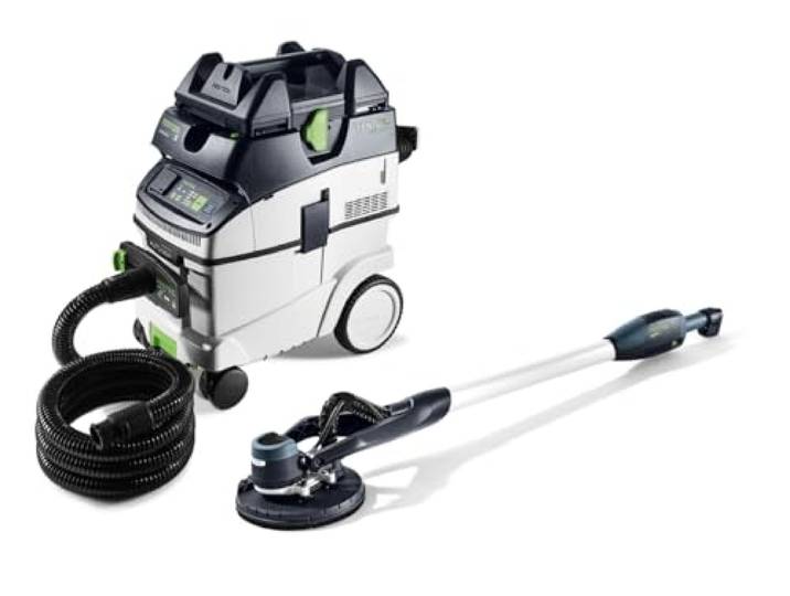 Set de ponceuse murale et aspirateur LHS-E 225/CTM 36-Set