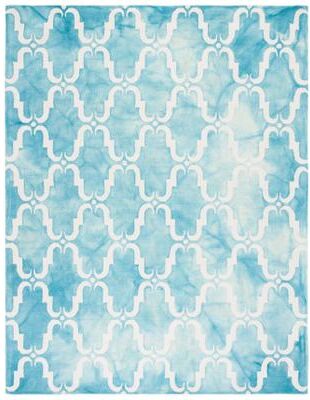 SAFAVIEH Handmade Dip Dye Teri Watercolor Vintage Boho Wool Rug