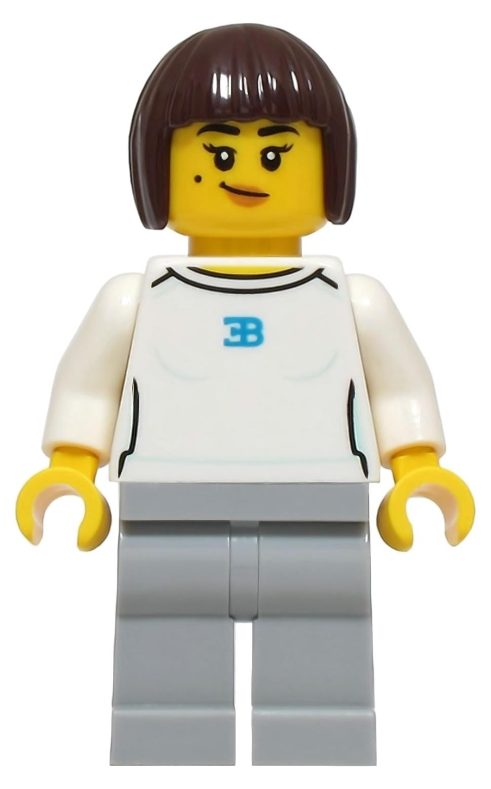 LEGO Minifiguur Bestuurder van de Bugatti Centodieci Speed Champions sc136