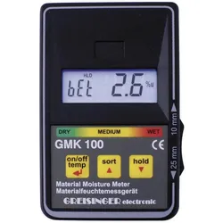 Greisinger, Feuchtigkeitsmessgerät, Materialfeuchtemessgerät GMK 1