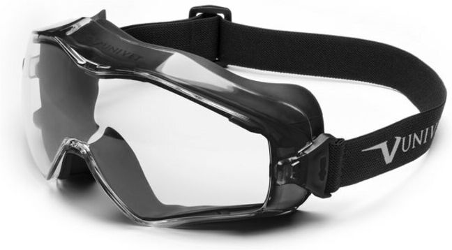 UNIVET Lunettes de protection intégrales 6X3 noir (6X3006000)