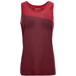 Ortovox 150 COOL LOGO TANK TOP Women dark blood - L