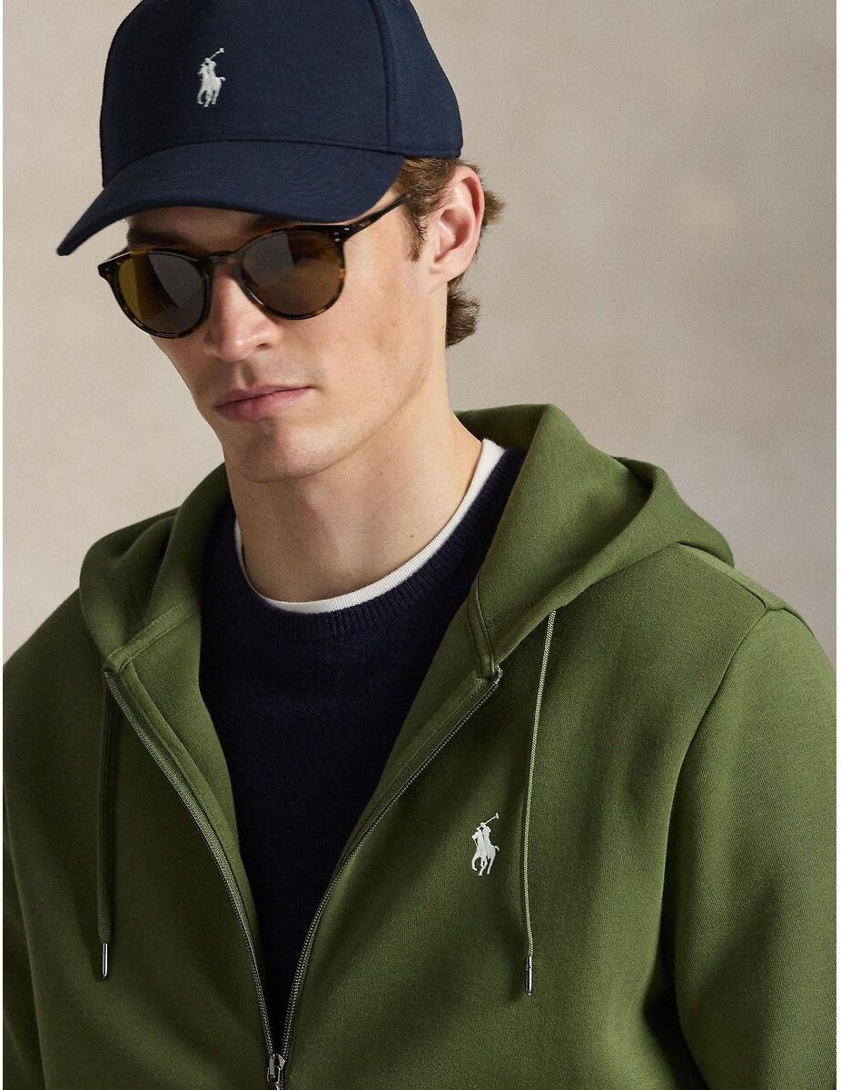 POLO RALPH LAUREN Sweat à capuche zip en Double Knit Tech