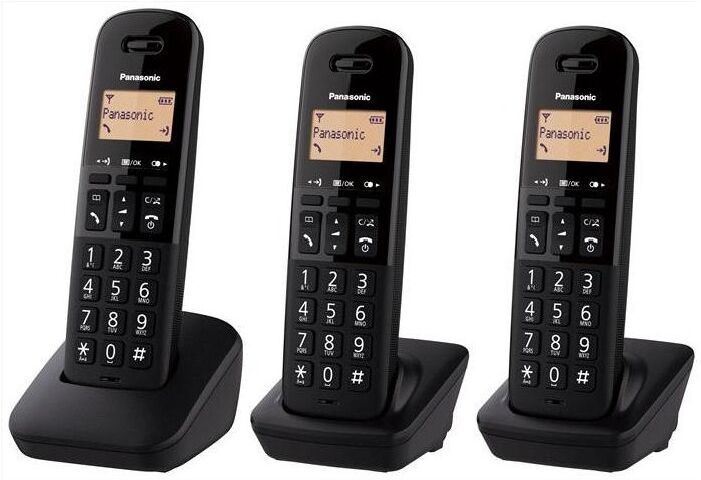 Cordless Panasonic KX TGB613JTB Dect Black