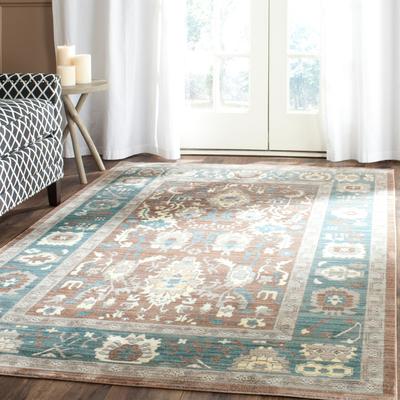 SAFAVIEH Valencia Roseta Distressed Vintage Boho Oriental Polyester Rug