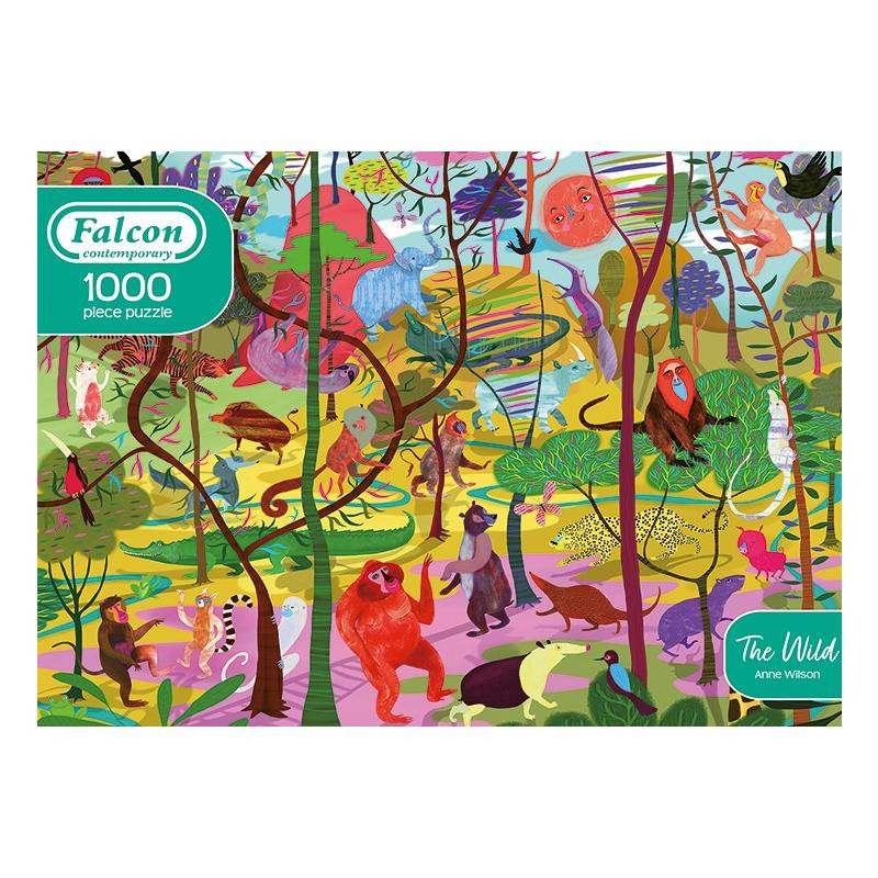 Jumbo Falcon Contemporary The Wild Puzzel, 1000 stukjes